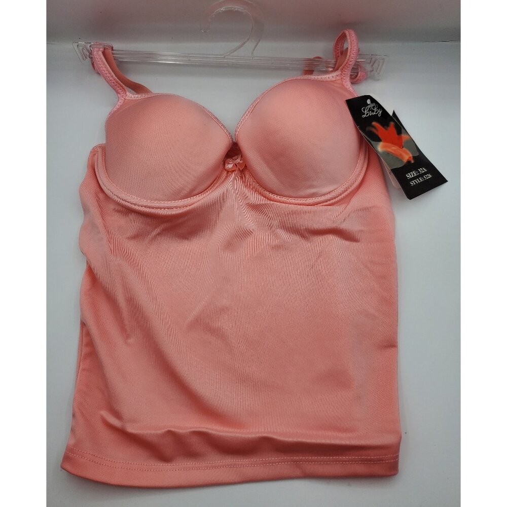 LiLy Underwire Cami Camisole Top Style 5226 - Pink NWT